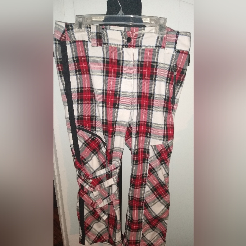 H&M Plaid Pants Size 10